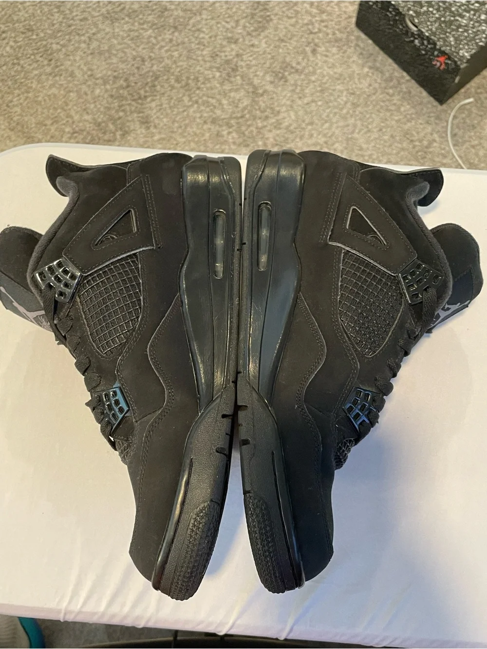 Air Jordan 4 Retro Black Cat 2020 Size 11.5, CU1110 010 Authentic 🔥🔥